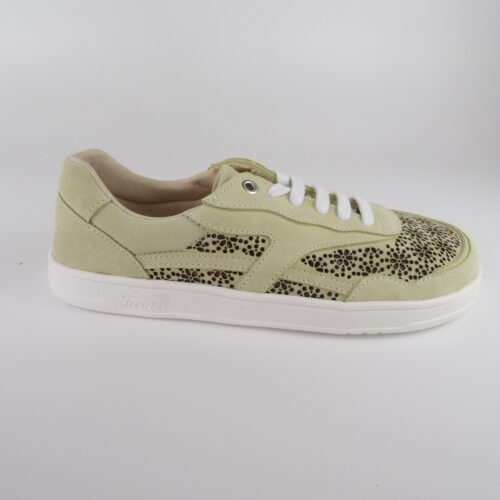 Marina Flores Serraje Verde lima